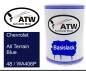 Preview: Chevrolet, All Terrain Blue, 48 / WA406P: 500ml Lackdose, von ATW Autoteile West.